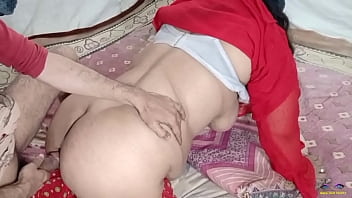 Desi susar (step Father in Law) anal fucked her Bahu (stepdaughter in law) Netu in clear hindi audio while Netu Said \