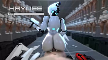 Haydee the Sexy robot - 3D Porn Parody Clips Compilation