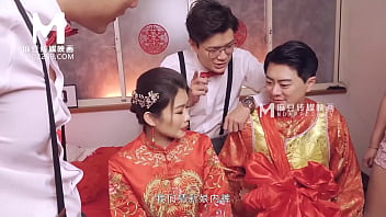 ModelMedia Asia-Lewd Wedding Scene-Liang Yun Fei-MD-0232-Best Original Asia Porno Movie