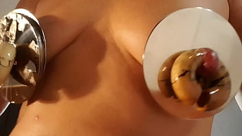 Nippleringlover super-hot large nipple shields large nipple rings extreme opened up nipple piercings pierced gash super-hot booty